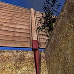 Fence post drive in spike