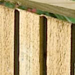 Feather edge fencing boards