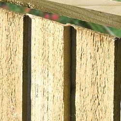 Feather edge fencing boards