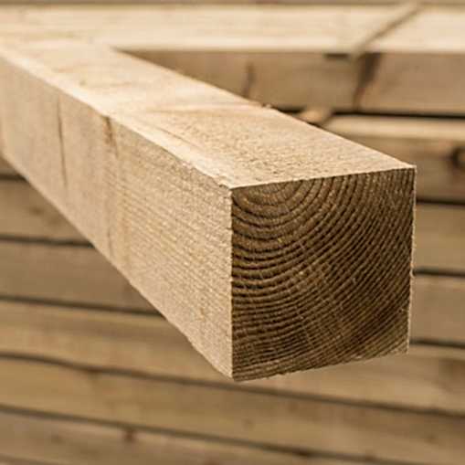Treated fence posts 100 x 100