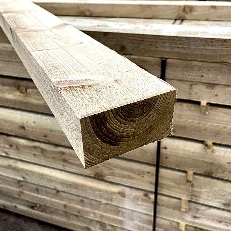 5 x 3 Fence post for post and rail fencing