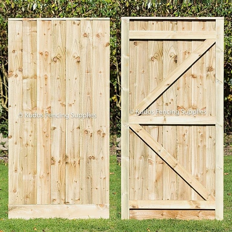 Closed Board Garden Gate