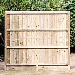 Gravel Board Fence Panel