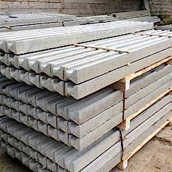 Concrete Slotted Fence Posts