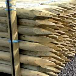 Full round pointed posts