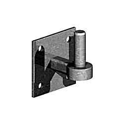 field gate hooks on plates 19mm pin