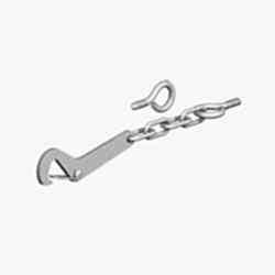 Gate hook and eye
