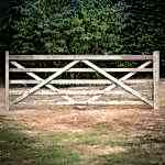 Quality Wooden Field Gates 5 Bar gates