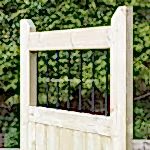 Quality single garden gates