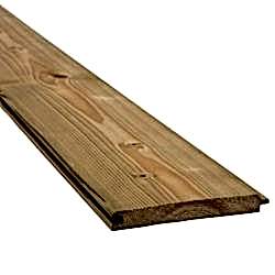 Treated tongue and groove boards TGV