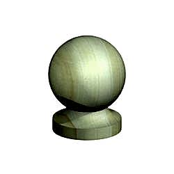 Ball top post cap