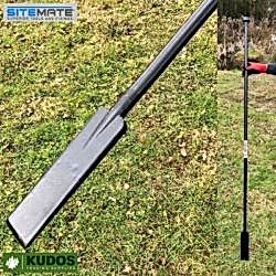 Solid Steel Post Hole Digging Bar