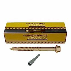 Performance structural screws