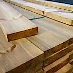 PAR treated planed timber.