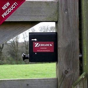 Zedlock key lock for wooden field gates