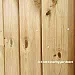 Treated tongue and groove
