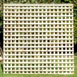 Privacy trellis panels. Square trellis