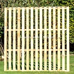 Timber palisade fence panel
