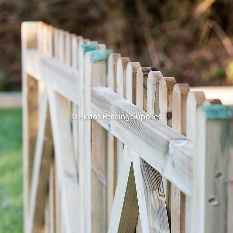 Heavy duty picket gates