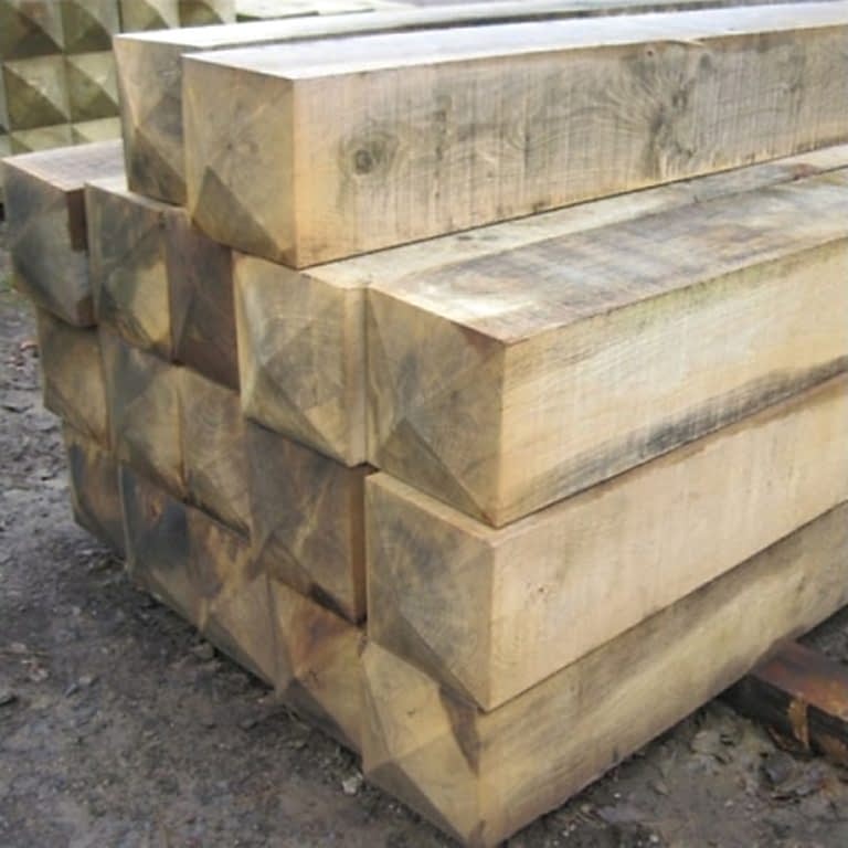 Buy hardwood oak gate posts