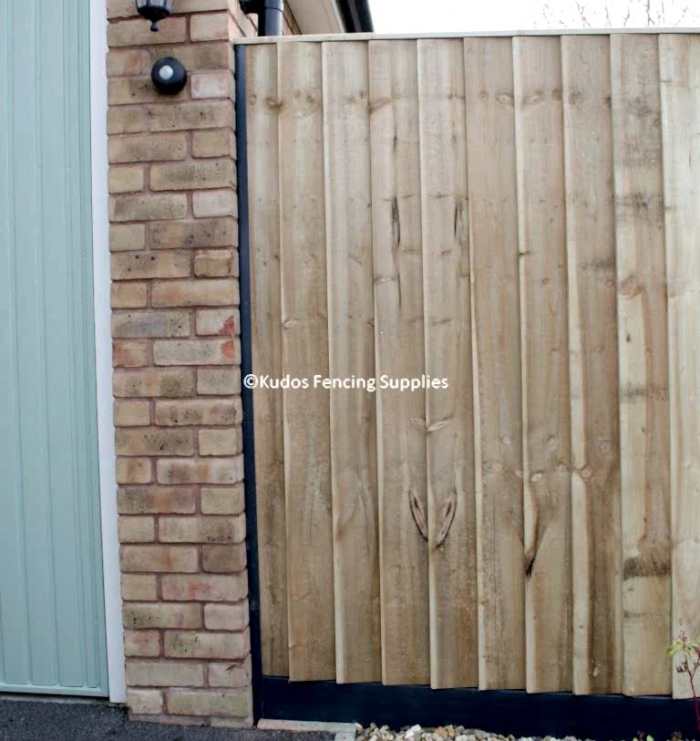 Dura Post Wall Post U Channel Anthracite Grey