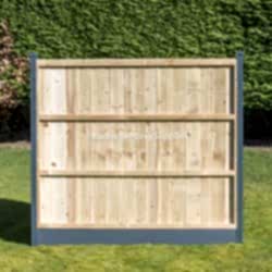 Closedboard panels with Dura Posts
