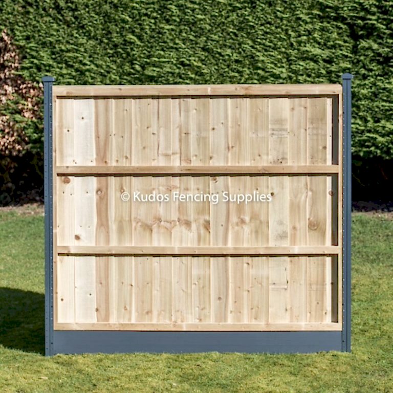 Closedboard panels with Dura Posts
