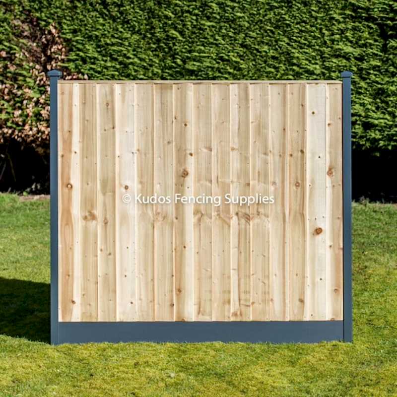 closed board panels with duraposts