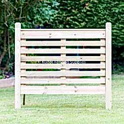 Chunky contemporary decking panel