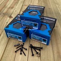 Ruspert Black wood screws