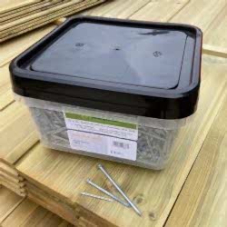 10KG Tub of Galvanised Nails 50mm, 75mm or 100mm