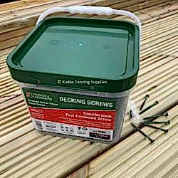 4.5 x 75mm Green Decking Screws