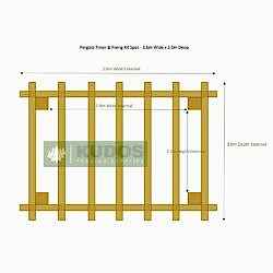 Wooden Pergola Kit Spec