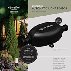 garden light automatic light sensor