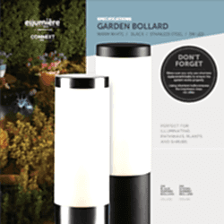 garden bollard light