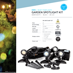 Garden Spotlight Starter Kit