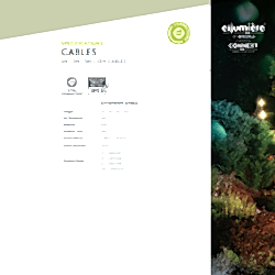 garden lights cable spec