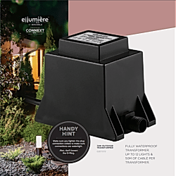 garden lights 12v transformer