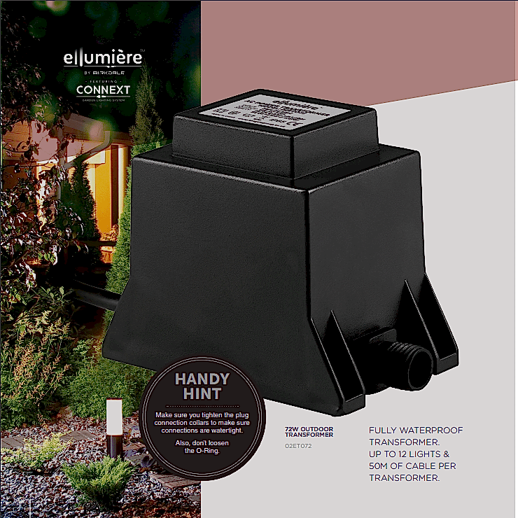 outdoor lights 12v transformer