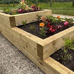 Raised Flower Bed