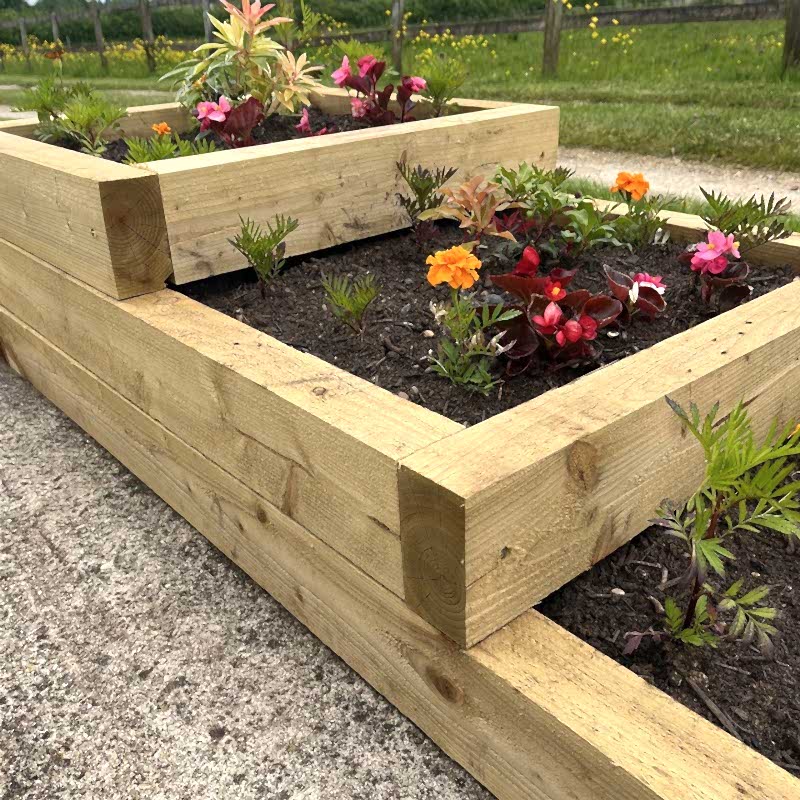 Raised Flower Bed