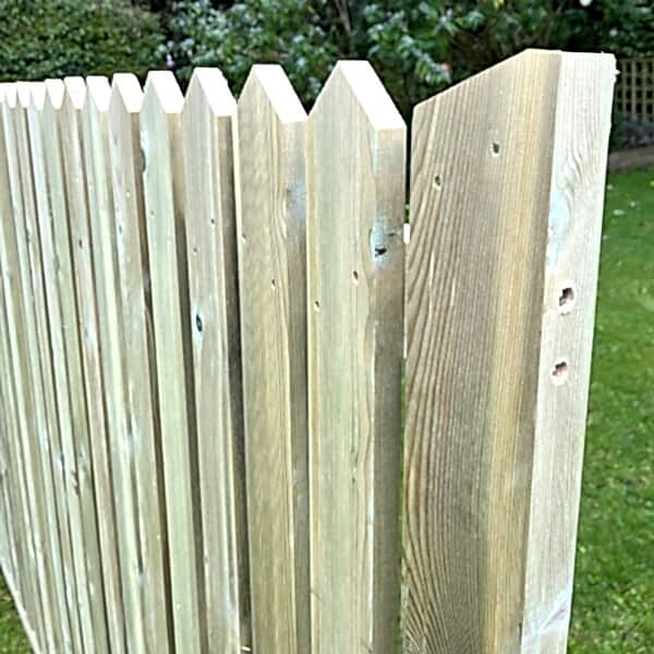 Treated Wooden Palisade Gates