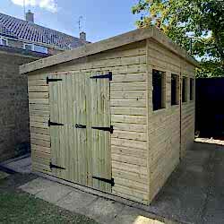 Workshop Pent Shed