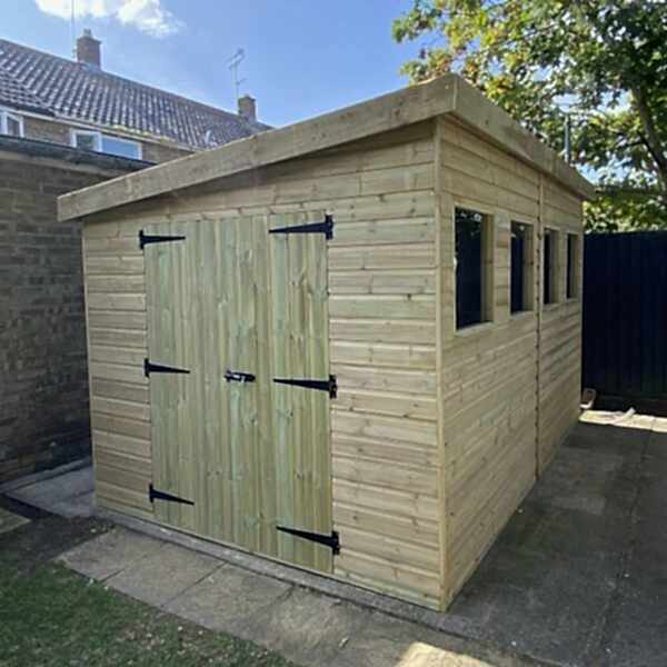 Workshop Pent Shed