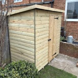 Treated Tool Shed