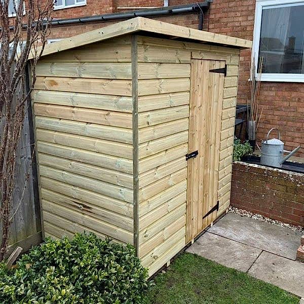 Treated Tool Shed