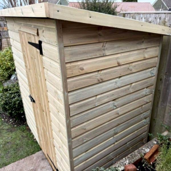 Space saver garden shed